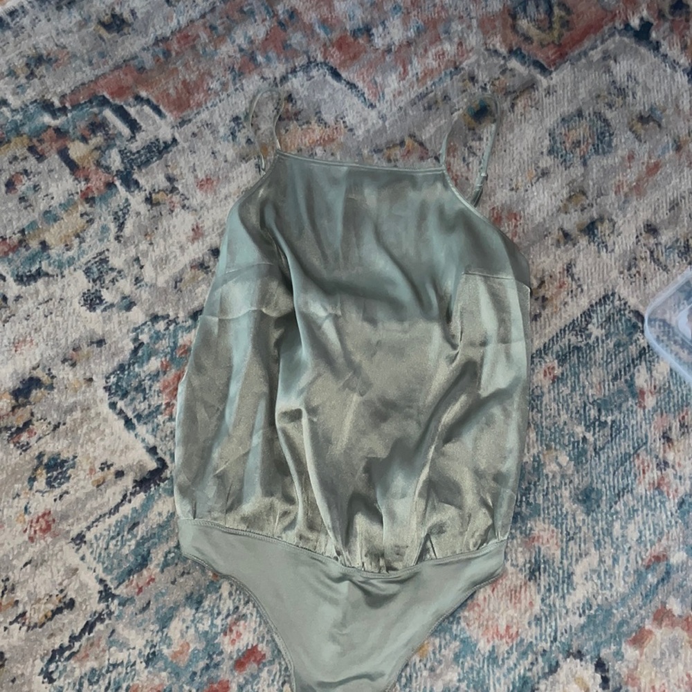 Abercrombie & Fitch Green Bodysuit